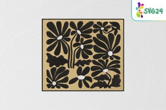 Black Floral Pattern Review for Embroidery Sellers