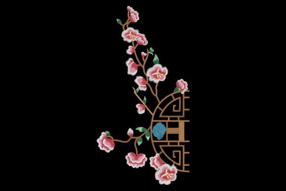 Blossoms by the Lattice Embroidery Review for Small Business Merch