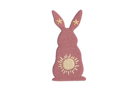 Boho Sun Bunny Silhouette Embroidery Design Review