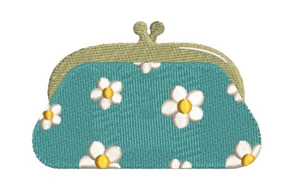 Daisy Floral Coin Purse Embroidery Design Review