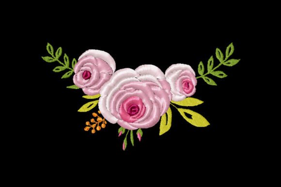 Delicate Floral Arrangement with Pink Roses and Greenery Review