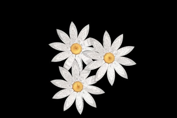 Elegant Daisy Flowers Embroidery Design Review for Craft Fair Success