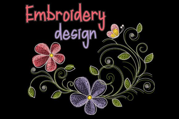 Flower Butterfly Embroidery Design Review