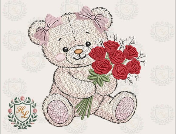 Girly Bear Rose Embroidery Files: A Designer’s Honest Review