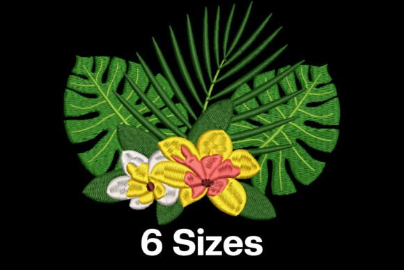 Hawaiian Flowers Embroidery Review: A Whimsical Addition for Boutique Apparel