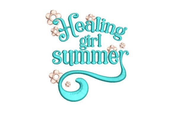 Healing Girl Summer Embroidery Design Review