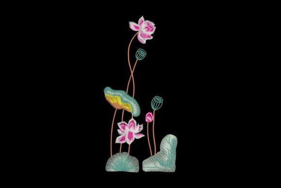 Lotus Pond Embroidery Review for Personalized Gifts