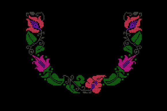 Neckline Flowers Cross Stitch Pattern Review for Real Projects