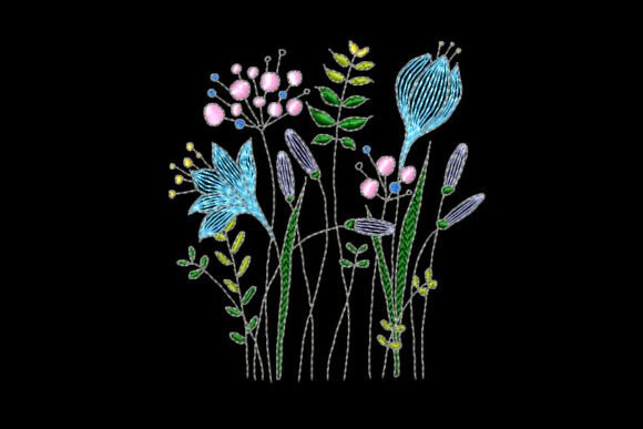 Whimsical Wildflower Meadow Embroidery Design Review
